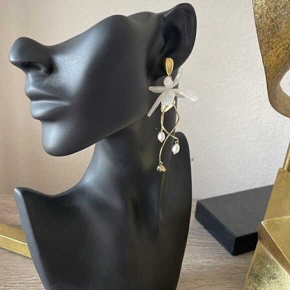 Bohemian drop earrings N215 - Picture 4 of 4